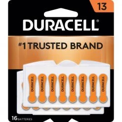 Duracell Size 13 Zinc Hearing Aid Battery (16-Pack)